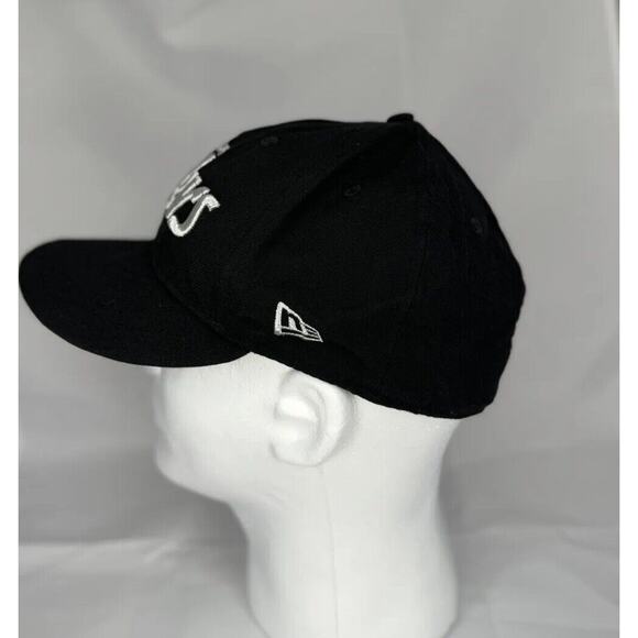 New Era Las Vegas Raiders Basic Black 9FIFTY Snapback Embroidered - Picture 4 of 6